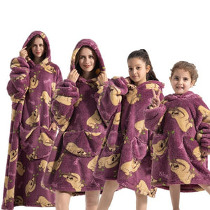 CozyCloud - Oversized Blanket Hoodie