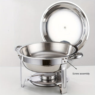 FeastGlow – Stainless Steel Chafing Dish Buffet Set
