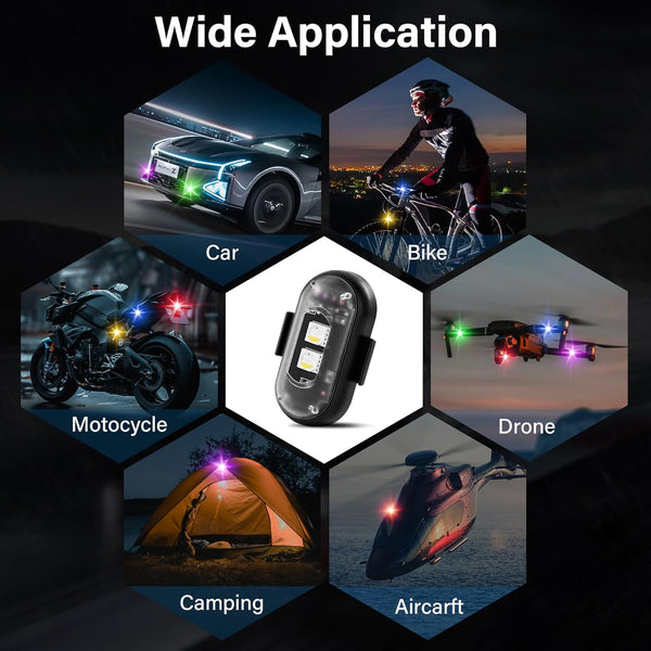 BrightPulse - Wireless LED Strobe Lights