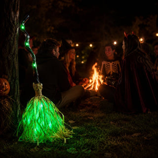 HauntedGlow – Motion Activated Halloween Broom Light