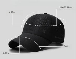 ☀️ UV Protection Baseball Cap – Breathable Adjustable Sun Hat 🧢