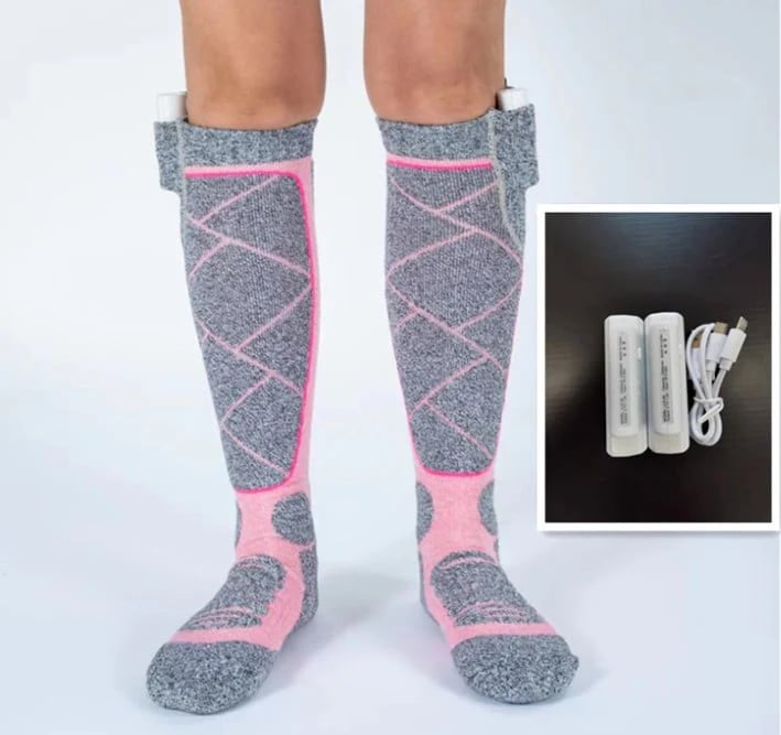 ArcticEase - Premium Heated Socks for Men & Women