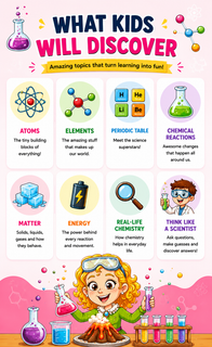 FizzQuest – Comic Chemistry Guide for Kids