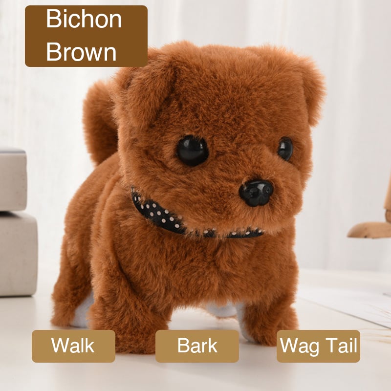 HugTail - Realistic Walking and Barking Plush Dog