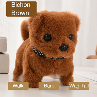 HugTail - Realistic Walking and Barking Plush Dog