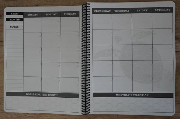 SacredJourney - Yearly Planner for Inspiration & Organization