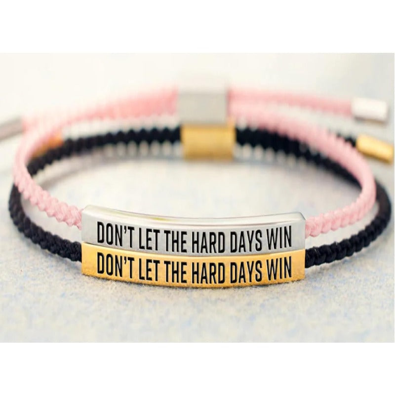 Endure - Stainless Steel Empowerment Bracelet