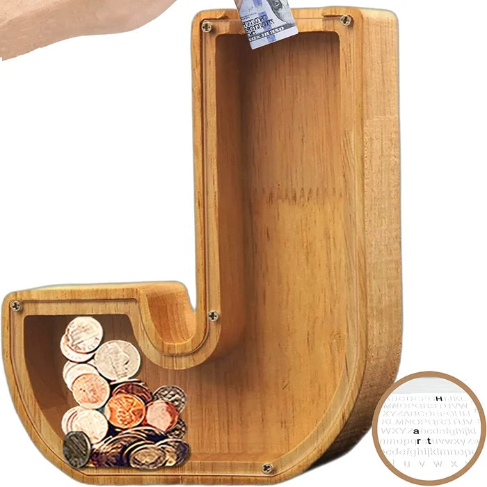 SmoothSaver - Handcrafted Wooden Piggy Bank