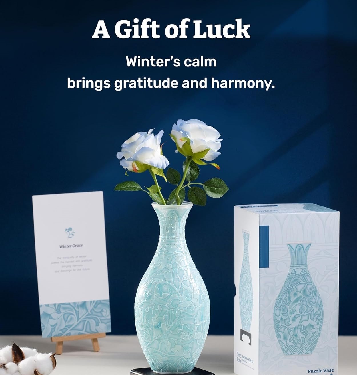 PuzzleBloom – 3D Puzzle Flower Vase