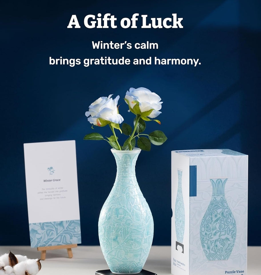 PuzzleBloom – 3D Puzzle Flower Vase