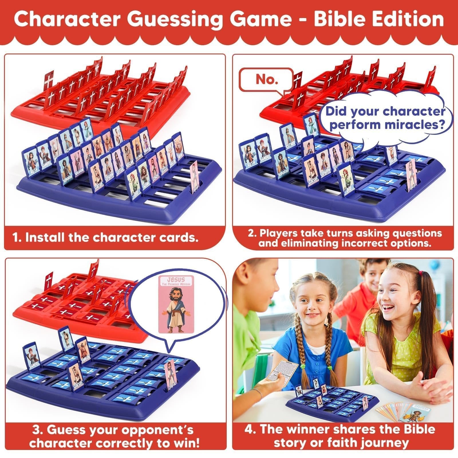 ScriptureSleuth - Guess-the-Character Bible Game for Kids