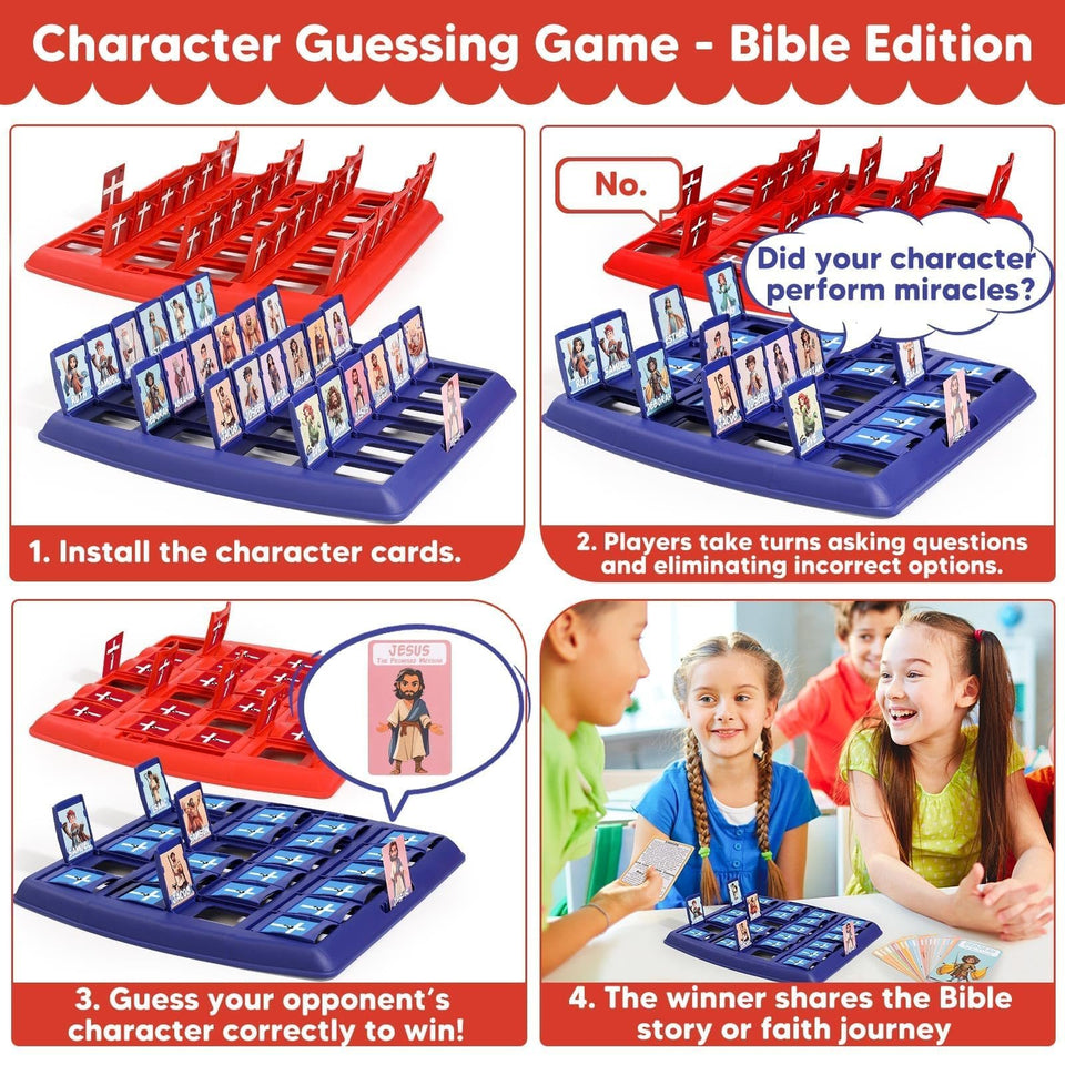 ScriptureSleuth - Guess-the-Character Bible Game for Kids