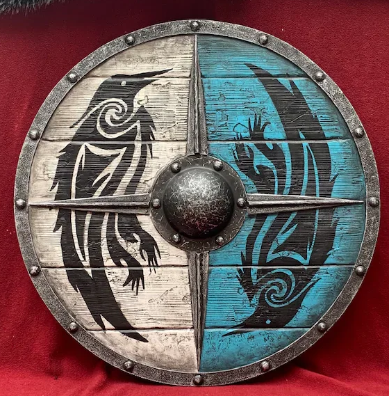 IronSaga – Raven Emblem Viking Shield