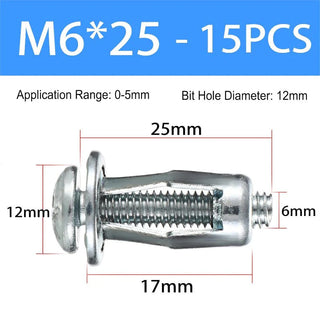 SecureMount – Hollow Wall Fixing Anchor Set