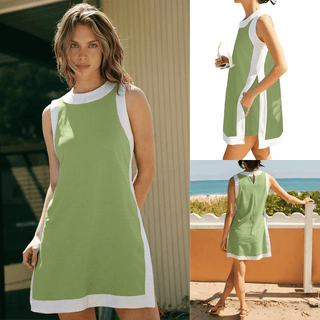 Chic & Comfy - Color Block 2-Piece Lounge Set with Pockets