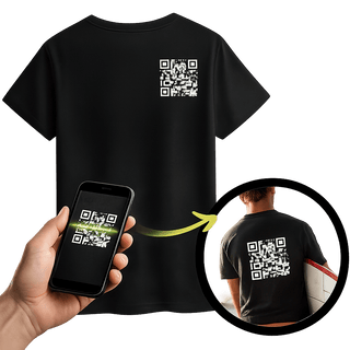 ScanMe – Funny QR Code Interactive T-Shirt