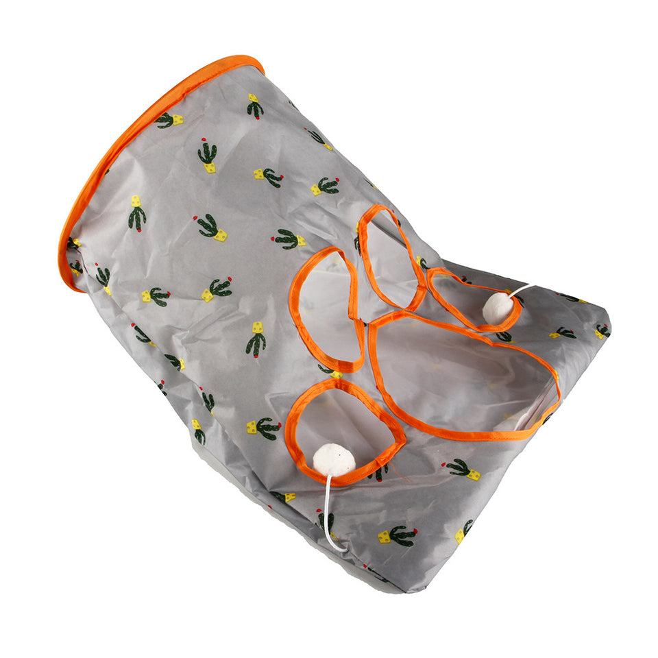 Endless Fun Portable Tunnel Bag For Cats