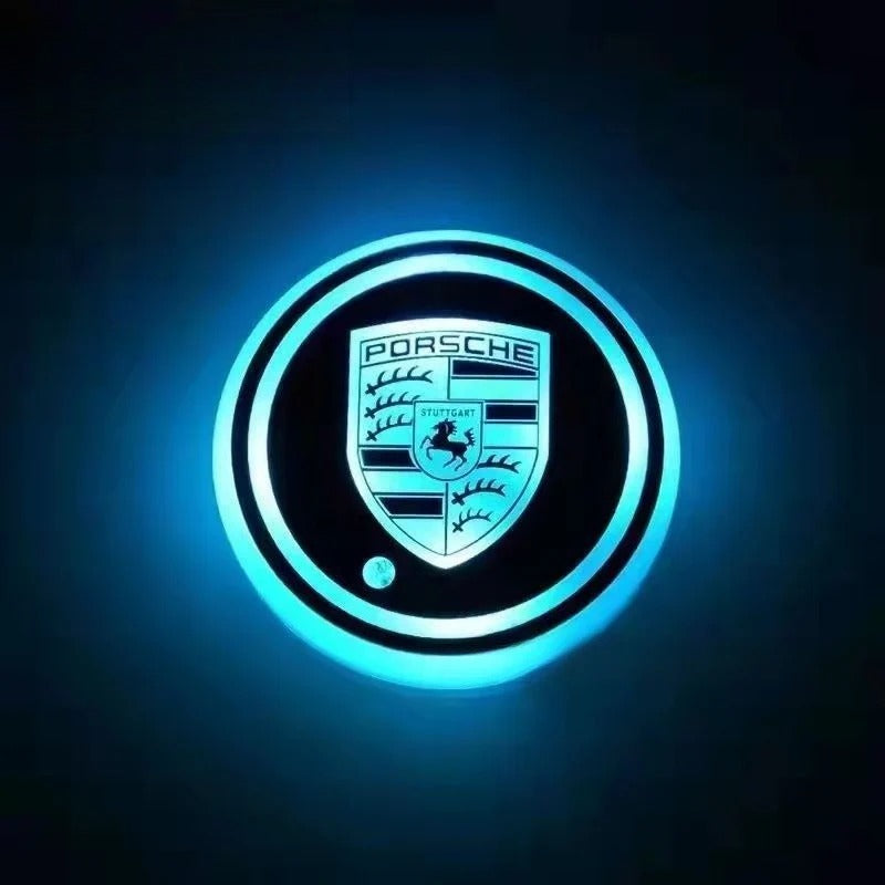 NeonCruise - 7-Color Ambient Car Coasters | Tap-Control Glow System