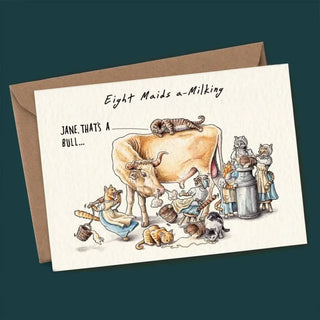 Jolly Jingles | 12 Days of Christmas Card Set