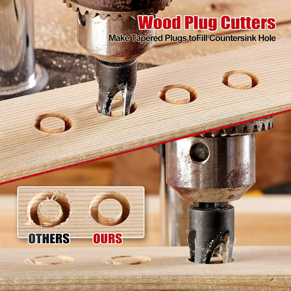 WoodWorks Elite - Complete 15-Piece Countersink Kit