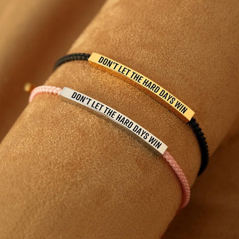 Endure - Stainless Steel Empowerment Bracelet