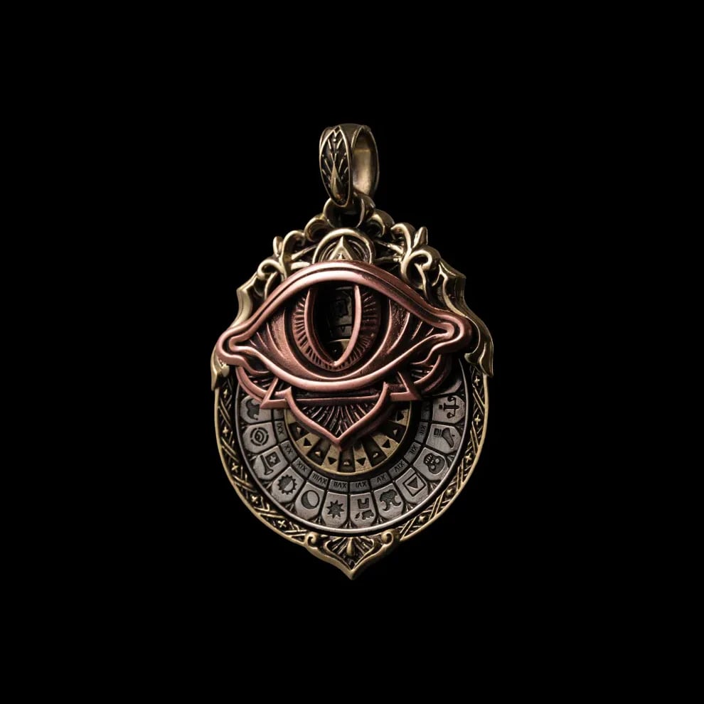 MysticEye – Handcrafted Tarot Eye Pendant