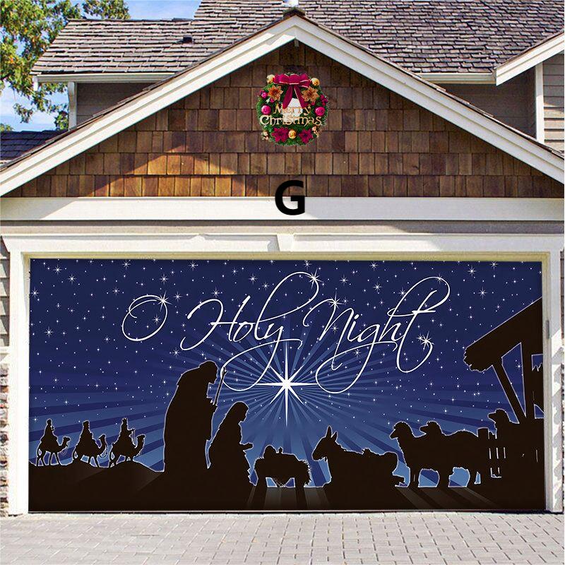 MerryDoor - Reusable Garage Decoration