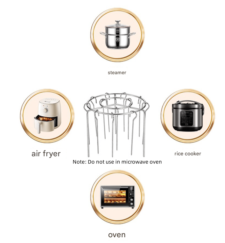 SizzleMate - Nonstick Air Fryer Grill