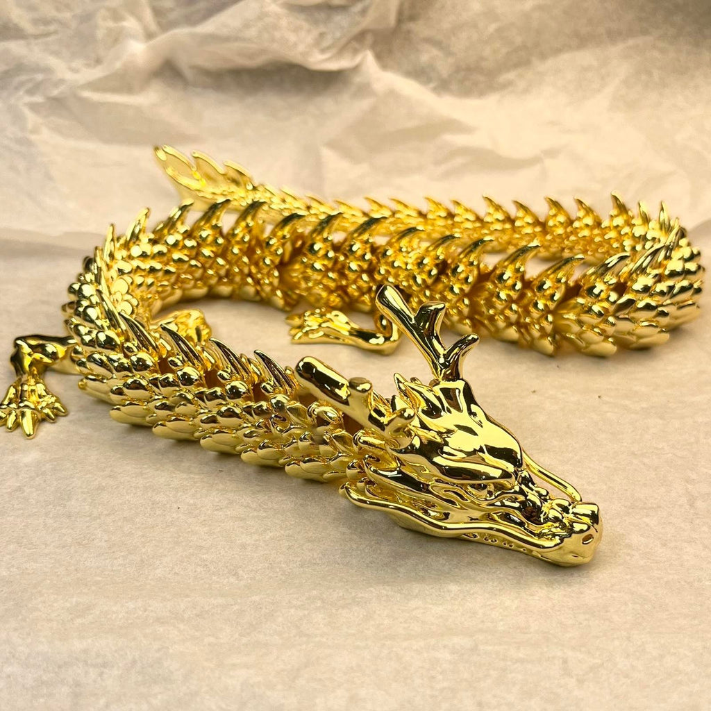 GoldenDrake – Handmade Movable Dragon