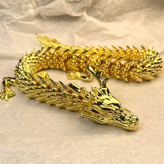GoldenDrake – Handmade Movable Dragon