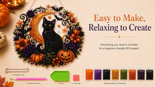 MystiCat – Sparkling Halloween Hanging Kit