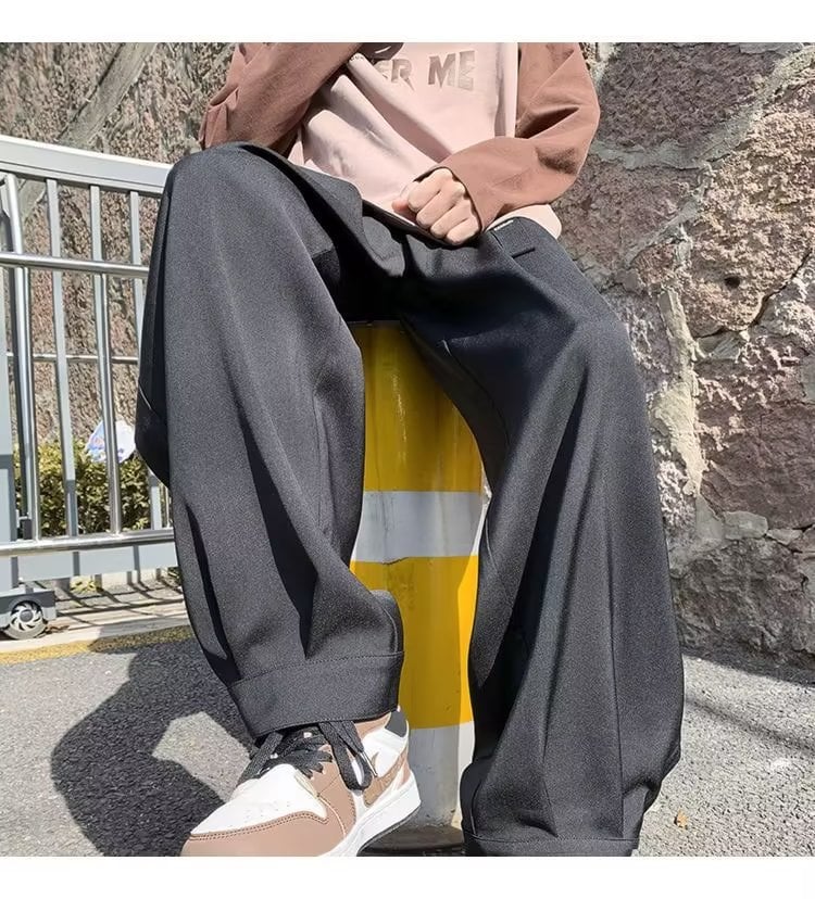 CasualVibe - Soft Elastic Waist Pants