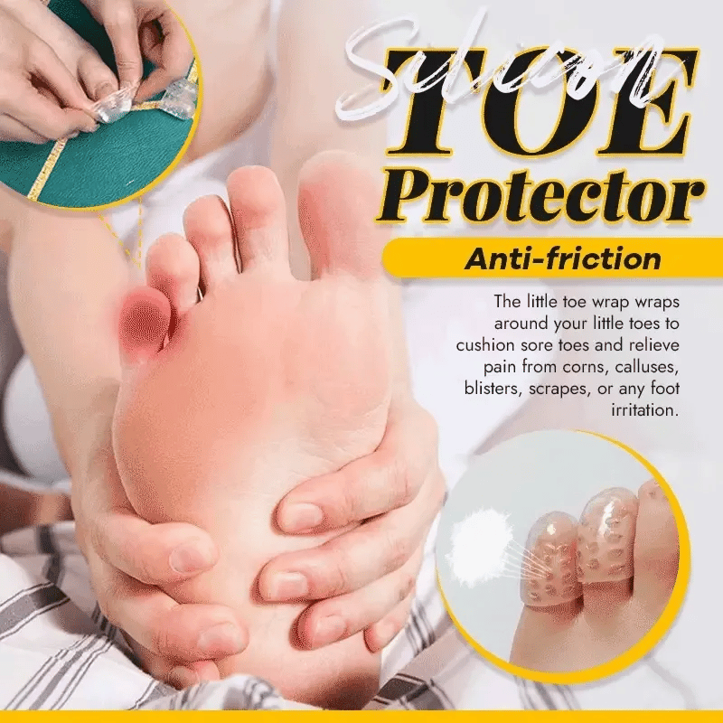 ToeEase – Soft Silicone Anti-Friction Toe Protector