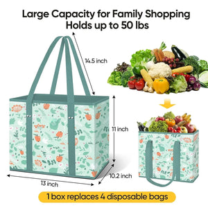FlexiCart | Reusable Heavy-Duty Grocery Bags