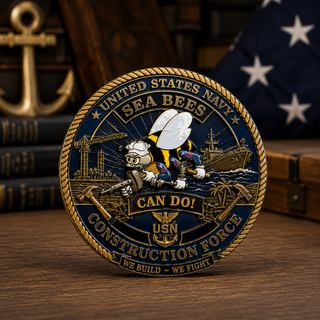 ValorMint – Premium U.S. Navy Seabees Challenge Coin