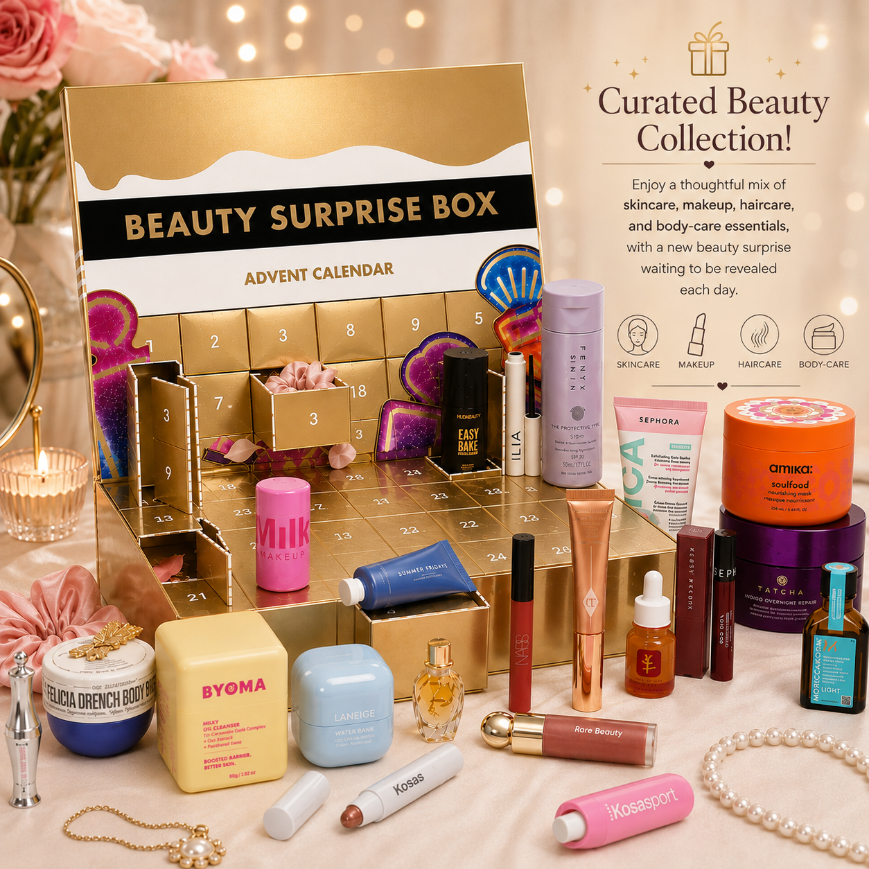 GlowVelle – 24-Day Beauty Surprise Gift Box