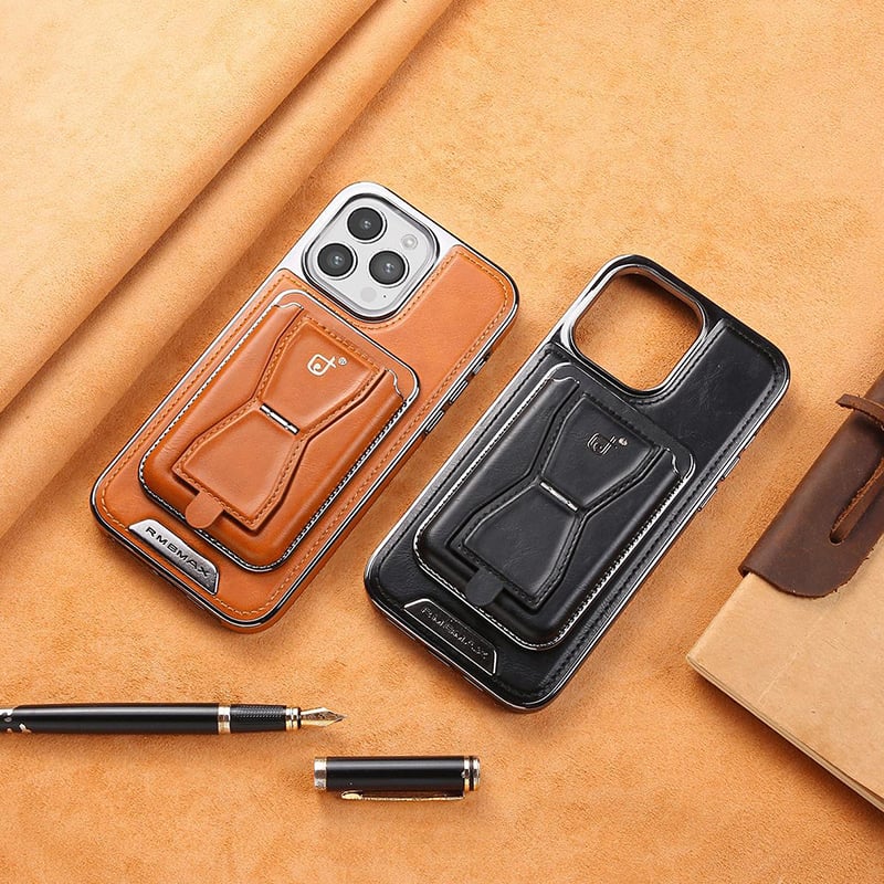 EliteHold - Magnetic Stand & Wallet iPhone Case for Professionals