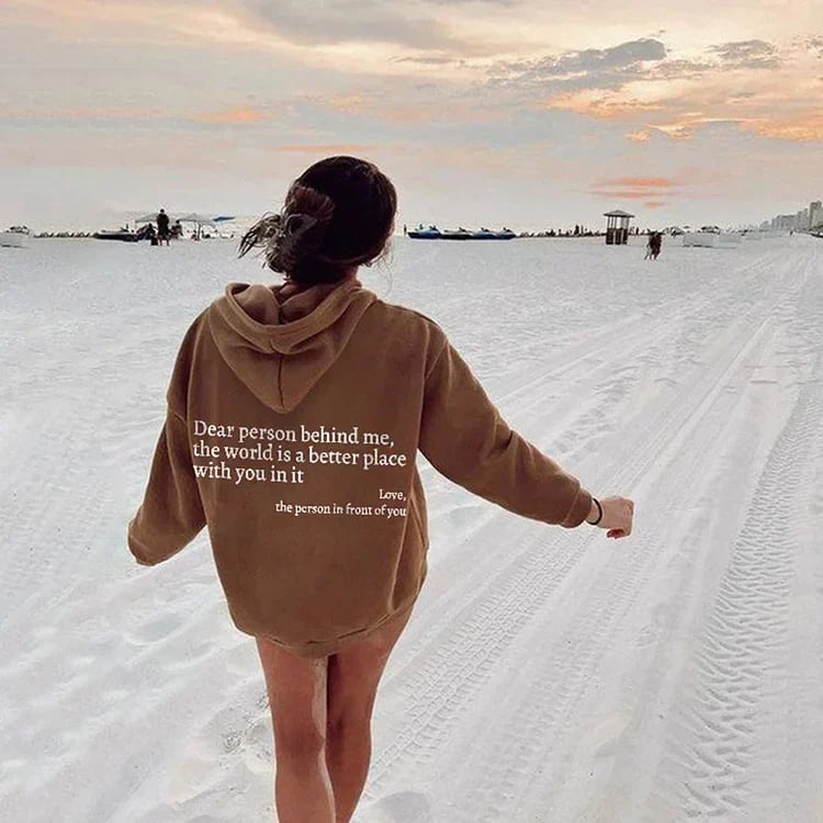 BackTalk - Inspirational Message Sweatshirt