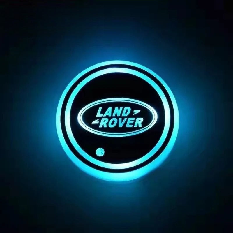 NeonCruise - 7-Color Ambient Car Coasters | Tap-Control Glow System