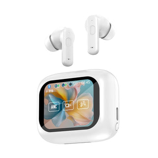 UltraHear - Smart Noise-Cancelling Earbuds with HD Display