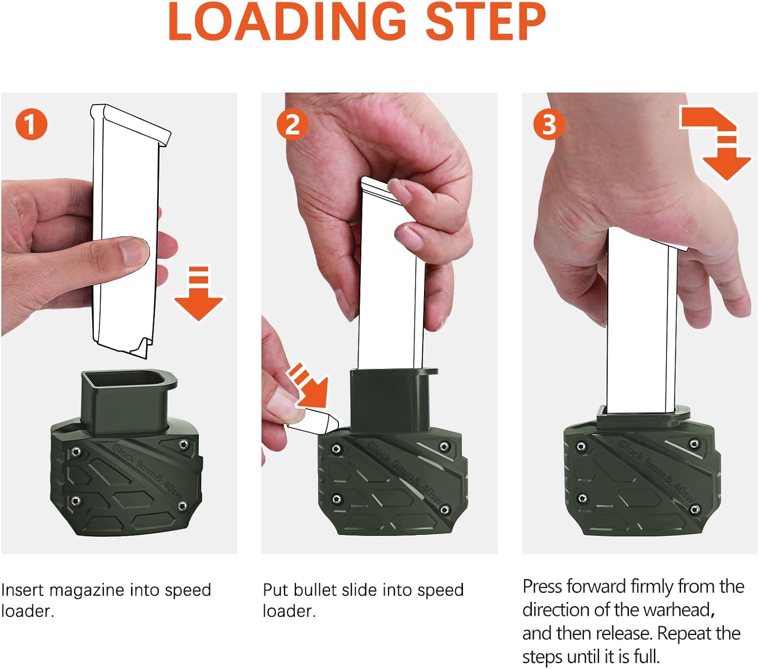 RapidLoad – Magazine Speed Loader for Glock 9mm/.40