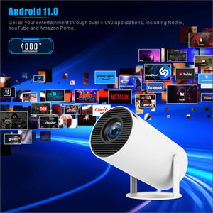 SkyBeam  – Portable Projector with 4K Clarity