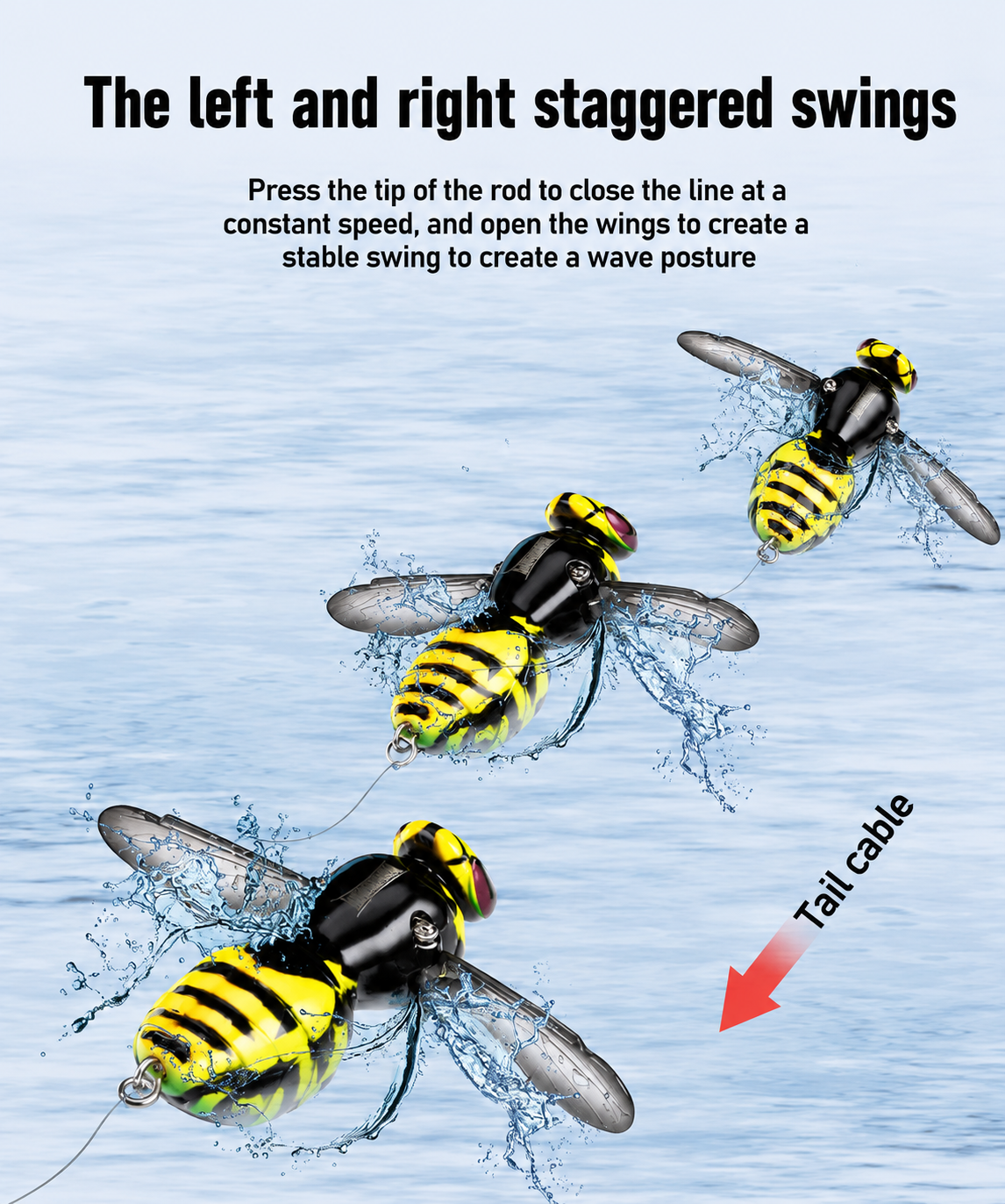 StrikeBug – Bionic Wasp Topwater Fishing Lure