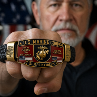 🇺🇸 Last Day Promo: 49% OFF 🎖️U.S. Marine Corps Semper Fi Tribute Bracelet