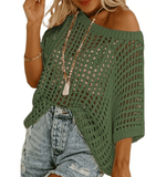 Airéa | Chic Crochet Pullover for Summer Days