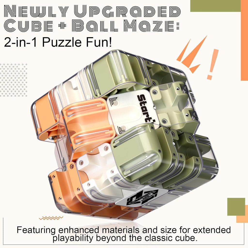 ZenSpin - Stress-Relief Maze Cube