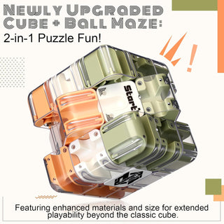 ZenSpin - Stress-Relief Maze Cube