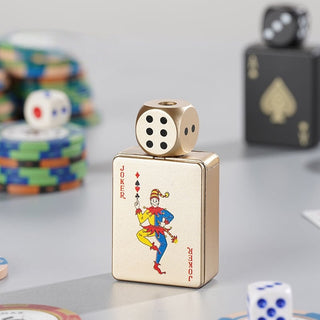 DiceSpark – Rotating Dice Lighter for Stress Relief