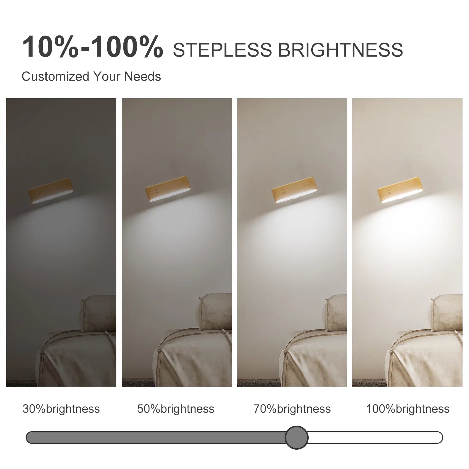 TimberLight - Elegant Magnetic Desk Lamp
