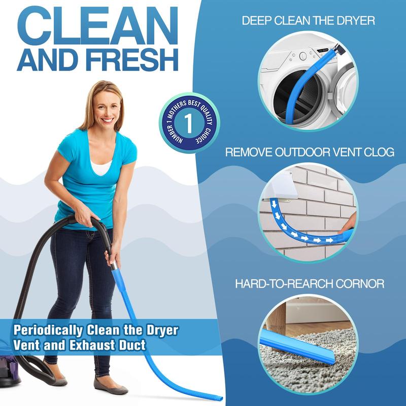 LintAway – Universal Fire-Safe Dryer Vent Cleaning Kit